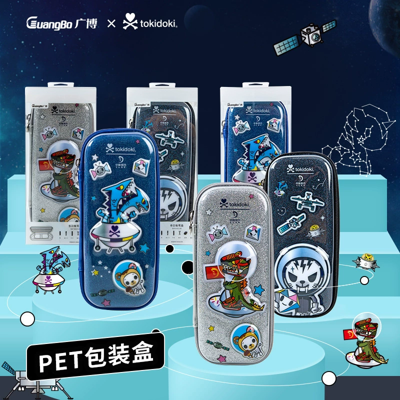 Гуманитарная благотворительность Подлинная серия Tokidoki EVA Пен коробка начальная школа мальчики мультфильмовый многофункциональный канцелярский Пен-сумка