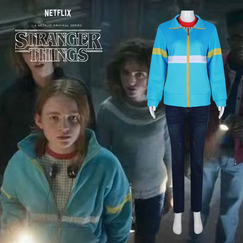 Странные истории Stranger Things COS McSplay косплей для Хэллоуина, театральное выступление, сервис