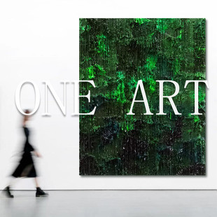 OenArt Star Series One Party Art × Tang Zhiwei Signature Abstract Texture Painting Entrance Living Room Hanging Painting