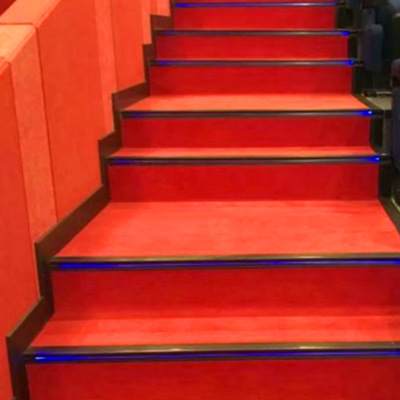 Black stair lights PVC