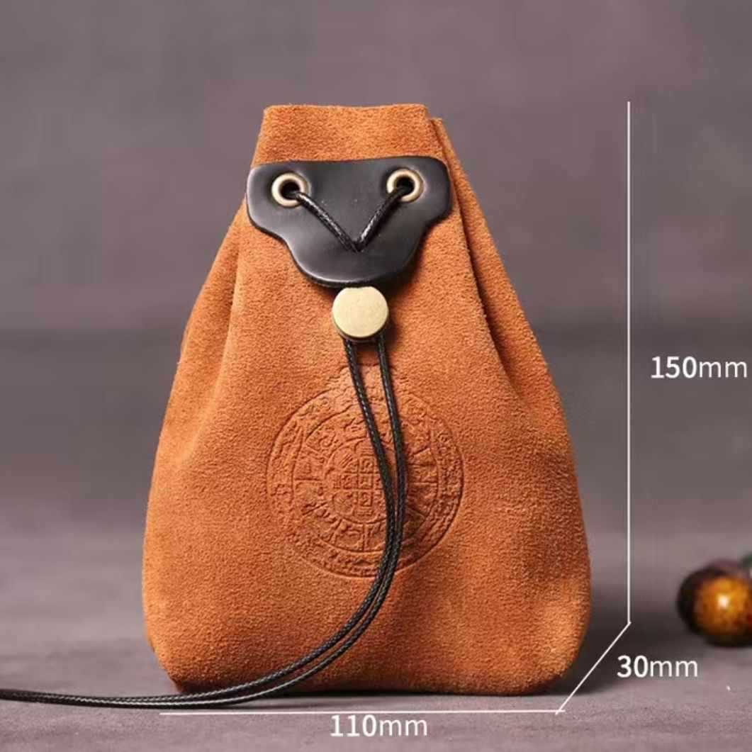 브라운 5/후크형 더블 레이어 팔찌백(대형)