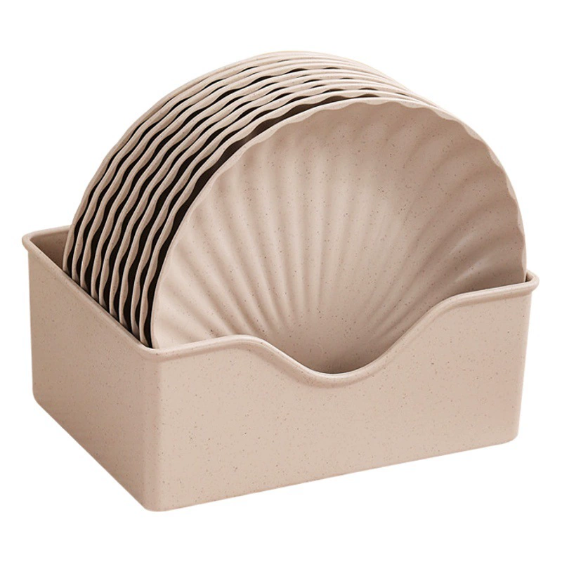 Симпатичная мультипликационная косточковая тарелка Домашний набор Обеденный стол с костяными блюдами