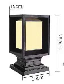 플랫 탑 플로어 테이블 램프