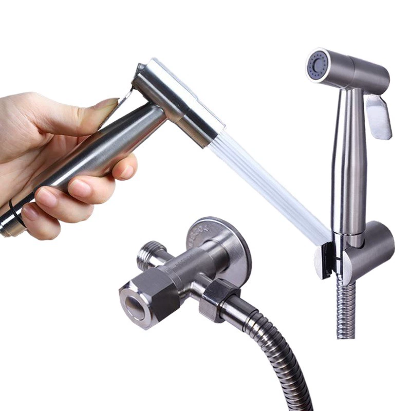 Производители 304 ванны из нержавеющей стали Туалет пистолет-распылитель костюм мытье стыковой душ усилитель водяной пистолет Промывочная насадка
