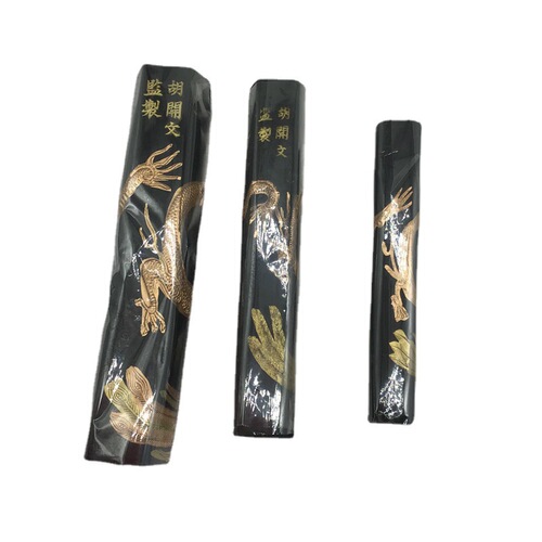 Hui ink dragon flying phoenix dance ink stick 1 liang 2 liang 4 liang 8 liang boxed ink stick ink block ink ingot grinding ink four treasures ink ink ingot in the study room