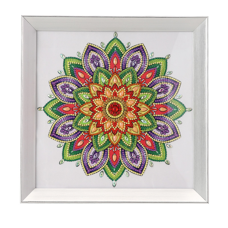 Ventas transfronterizas calientes nórdicas pinturas de diamantes 5D de forma extraña mariposa dibujos animados puntos de perforación fábrica venta directa pintura decorativa al por mayor