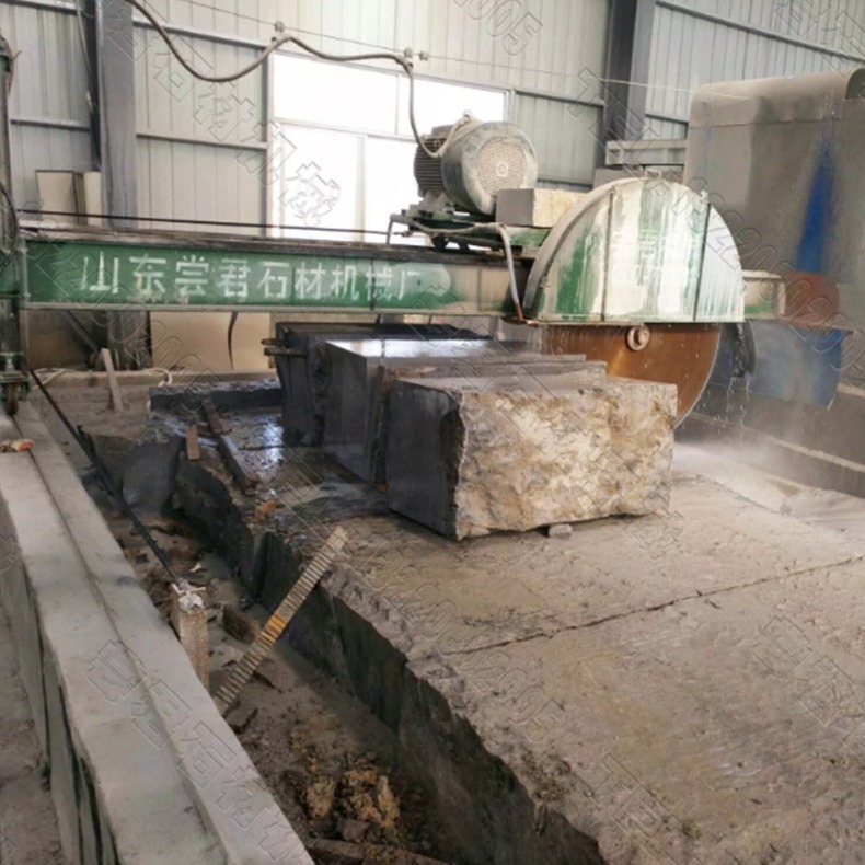大型石材切割机 石料石块大切机 桥式升降锯石机 墓碑 碑石碑机械