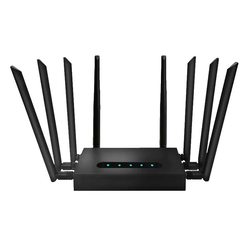 Промышленного класса 4G CPE беспроводной маршрутизатор, 4G Wireless CPE Router, стальной корпус, восемь антенн
