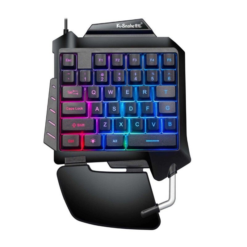 Viper G92 One-Handed Keyboard Throne Converter Mobile Game Pubg Left-Handed Small Keyboard Peace Elite Artifact for Controlling Recoil