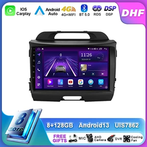 11-16 Kia Sportage üçün Android böyük ekran arxa görüntü GPS naviqasiya