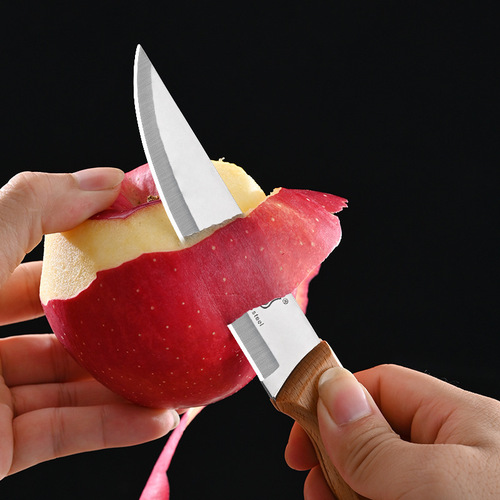 Special Price Fruits Knife with Real Wood Handle for Peeling and Cutting Fruits - Trendy and Popular
