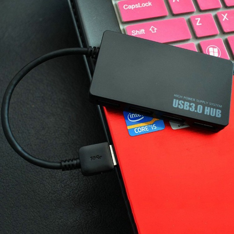 Kaynak üretici splitter hub 2.0 genişletici bir ila dört port 4 portlu ultra ince Type-C3.0 USB HUB