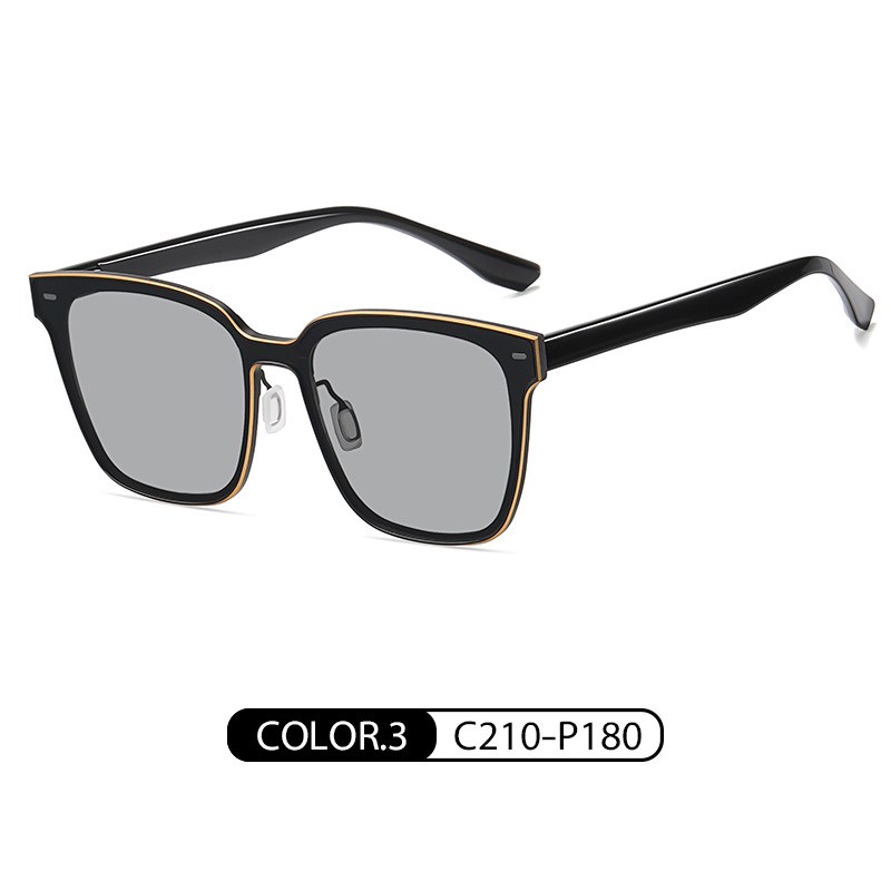 Nuevas gafas de sol mujeres GM gafas de sol de aluminio magnesio de dos colores gafas polarizadas hombres BM7701 protección solar gafas de sol de una sola pieza al por mayor