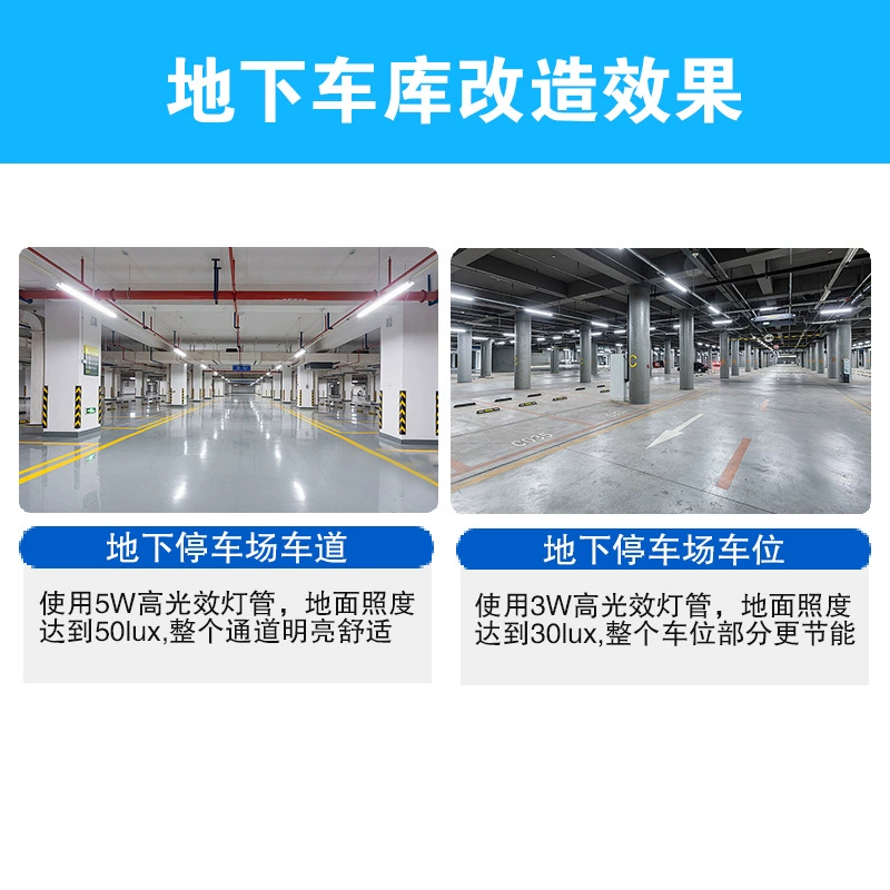 T8 LED трубка с эффектом подсветки, высокая яркость, для объектов, гаражей, оптовых поставок с завода, энергосбережение, ЭМС, управление энергопотреблением