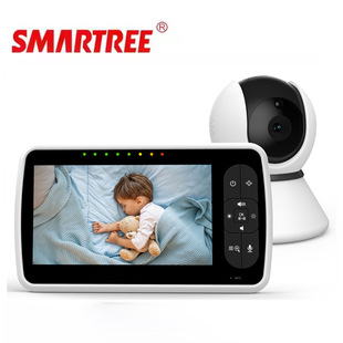 New 5inch Large Screen Standard Definition Factory Low Price Cross-Border Baby Monitor