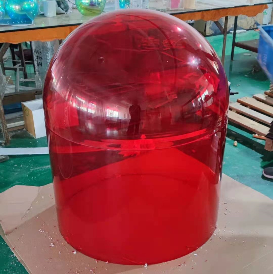 工厂定制亚克力灯罩整球半球有机玻璃异形灯箱球罩透明半球大半球