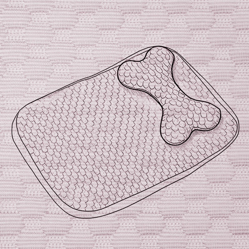 고정형 아이스빈 매트, 개집 매트, 특별 링크, 고객센터에 문의하여 베개와 고양이 매트를 포함한 구매를 확인하세요.
