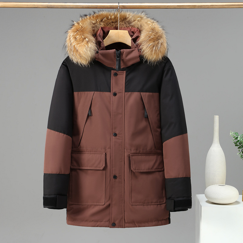 Giacca in cotone da uomo, casual, ispessita, invernale, da esterno_voghion.com