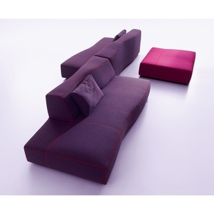 Italian Modern Simple Fabric Sofa Nordic Model Room Small Apartment Living Room Creative Style Designer Combination