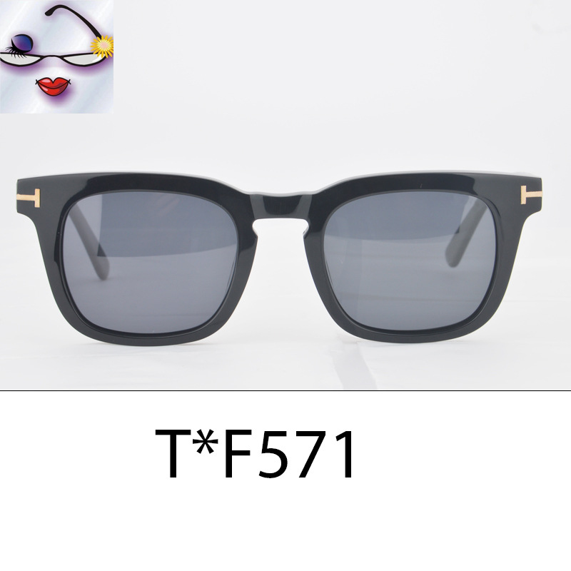 TF571GM太阳镜墨镜小香圣D家Tom深圳代发板材男女网红时尚眼镜
