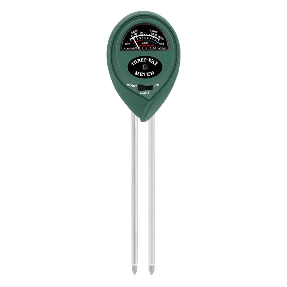 Детектор pH почвы три-в-одном прибор для тестирования питательных веществ в почве в садоводстве цветочный горшок pH гигрометр
