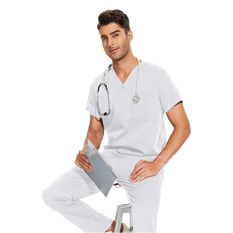 Uniforme de Enfermera Unisex de 12 Colores, Ropa de Trabajo, Traje Deportivo, Uniforme Médico para Hospital Veterinario, Traje Quirúrgico para UCI, Dropshipping