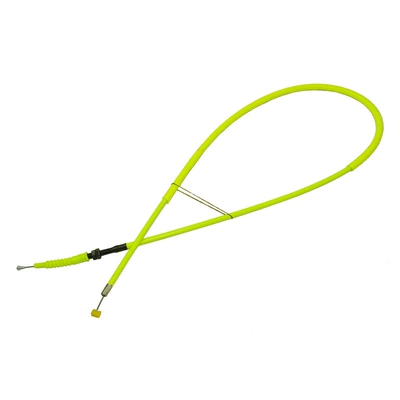 Cable Clutch Cable, Motorcycle frame - yellow-clutch-line