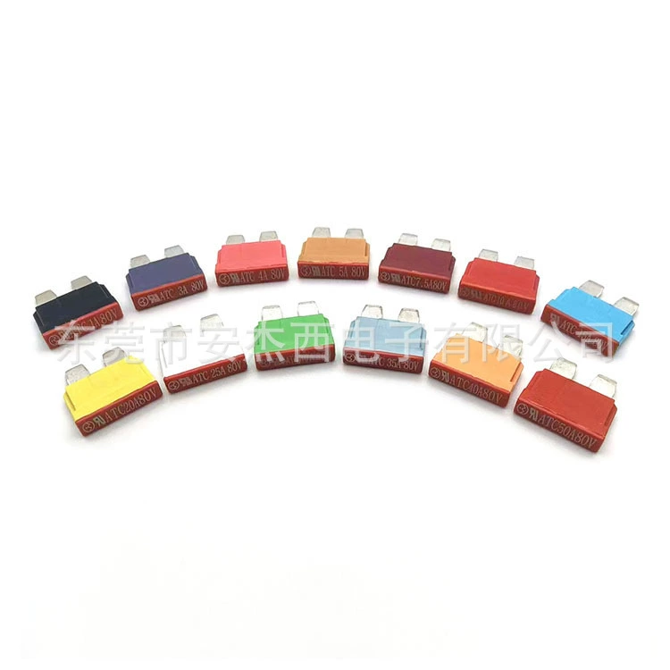 AUTO средний номер автомобильного предохранителя 2-40A80V Предохранитель предохранитель для автомобиля устойчив к высоким температурам