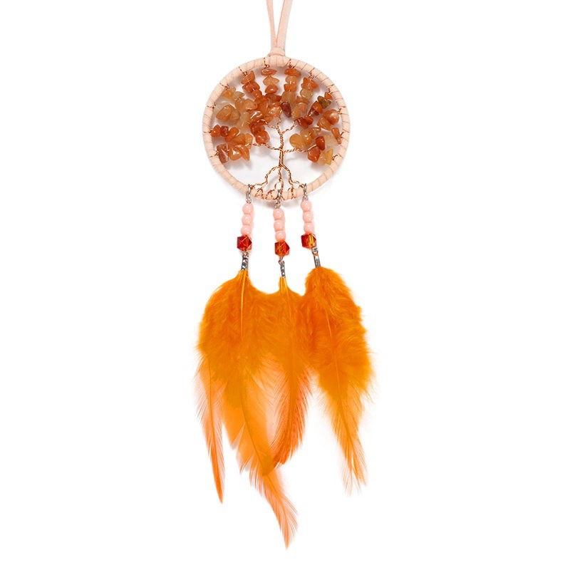 Творческая жизнь дерево перо кулон тканый автомобиль кулон Выпускной подарок ночной рынок киоск Оптовая поставка