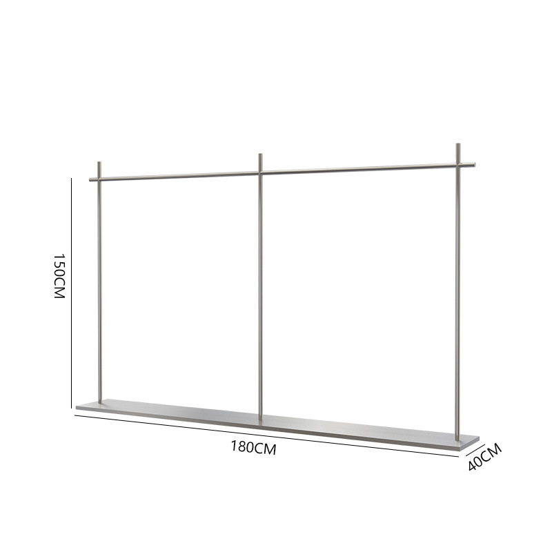스테인레스 스틸 180*40*150cm