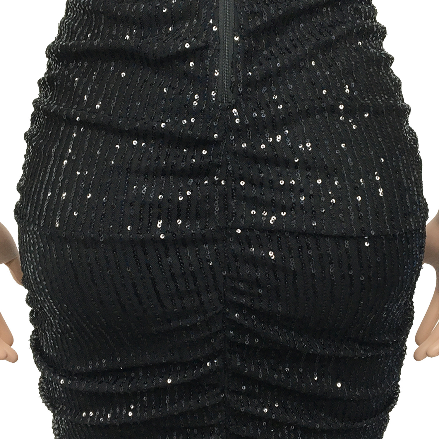 Nightclub Sequin Sexy Sleeveless Split Maxi Dress - Dresses - Uniqistic.com