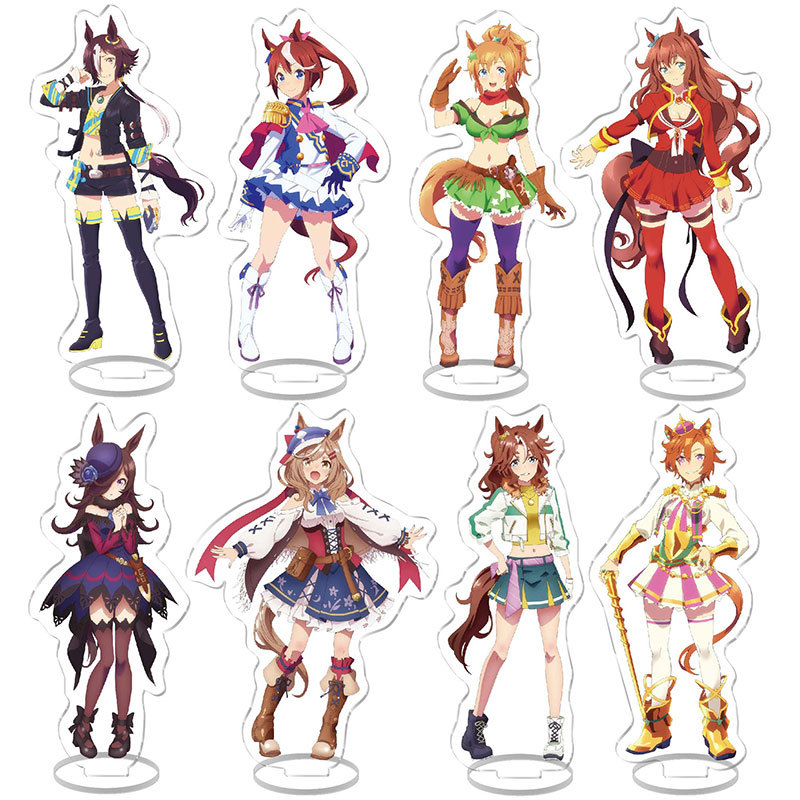 動漫遊戲周邊批發賽馬娘 Pretty Derby亞克力立牌擺件學生