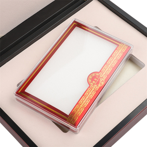 New leather-coated deer antler slices packaging box 25g 50g plastic sika deer antler slices gift box gift box empty box wholesale