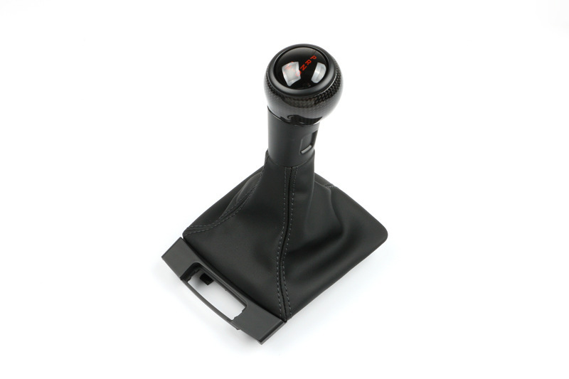 Suitable for Porsche GT4 gear shift knob, 718 Cayman, 911, Boxster, genuine leather, suede, carbon fiber gear shift cover