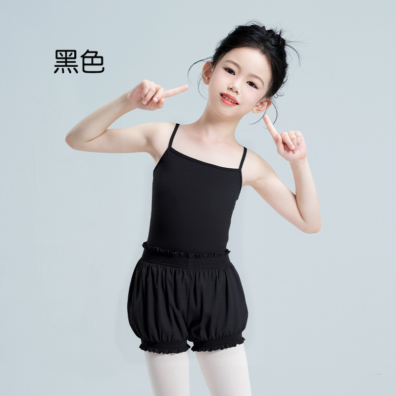 Ropa de baile de los niños tops camisola de las mujeres ropa interior de fondo blanco Ballet ropa de cuerpo ropa de práctica image 8