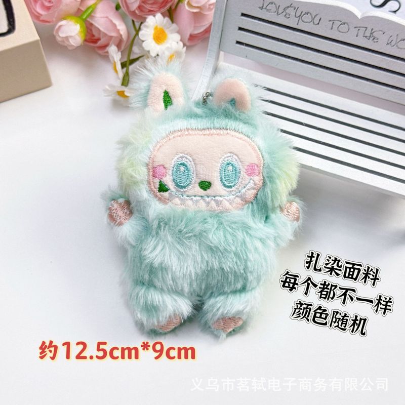 きしむかわいい Labubu ぬいぐるみペンダント labubu 第三世代キーホルダーバッグペンダント小さなギフトアクセサリー|undefined