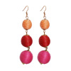 Waterproof earrings handmade, European style, 20 colors, wholesale