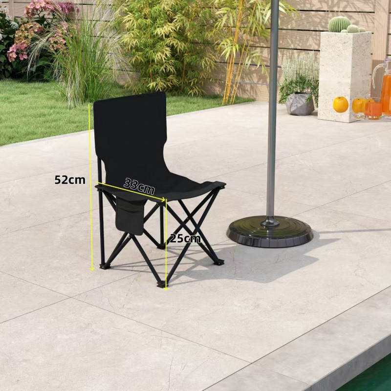 silla plegable al aire libre nueva silla portátil acampada silla de pesca silla de mercado nocturno silla de ocio automóvil