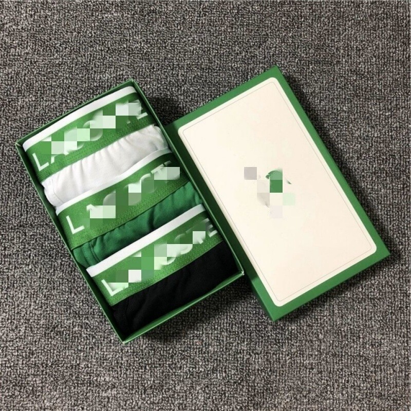 Yujia Men's Pure Cotton Underwear, Casual and Comfortable Boxer Briefs, Youth Four-Corner Shorts, Cross-Border Style, Gift for Boyfriend