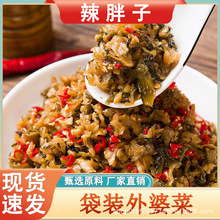 即食彩湘西外婆菜农家外婆菜食堂用香辣酱菜咸菜萝卜干腌菜批发