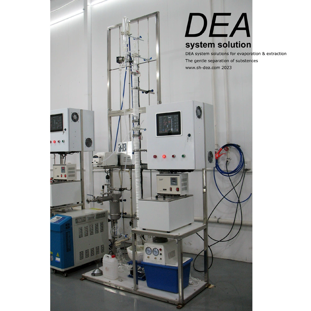 DEA-JB-30 ректификационная колонна имеет высокую управляемость во время работы можно регулировать температуру