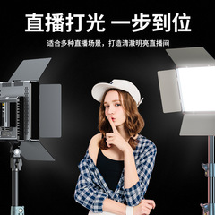 Internet celebrity mood live broadcast light beauty wedding outdoor shooting flat light colorful lighting atmosphere fill light