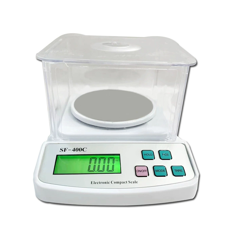 SF-400C электронные весы Высокая точность Золотые весы ювелирных изделий точность 0.01g хлебопекарные весы с ветрозащитными чехлами кухонные весы