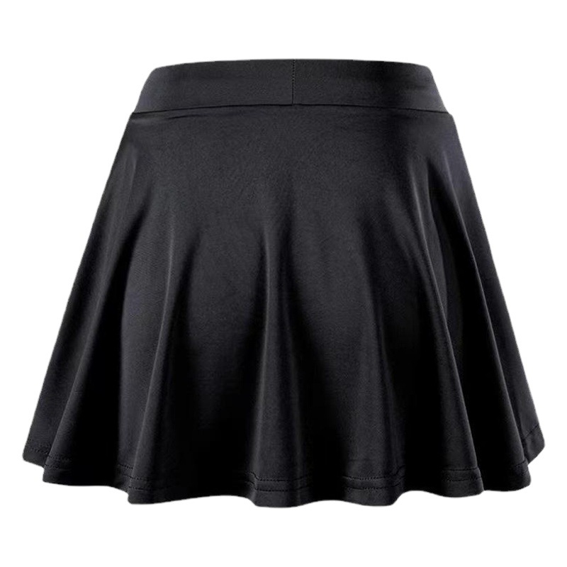 Summer Hot-Selling Girls' Sports Skirt with Double-Layer Quick-Dry Short Skirt, Pleated Skirt, Anti-Exposure Tennis Skirt