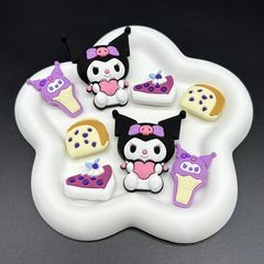 洞靴アクセサリーDIYファスナーかわいい漫画スリッパ靴花取り外し可能靴バックルクリエイティブ立体装飾バックル