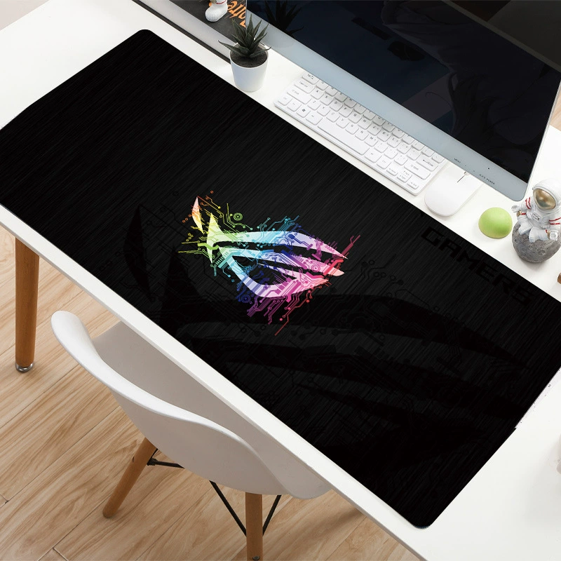 Gaming mouse pad desk mat, large non‑slip surface, increased thickness 2–5 мм, multiple patterns