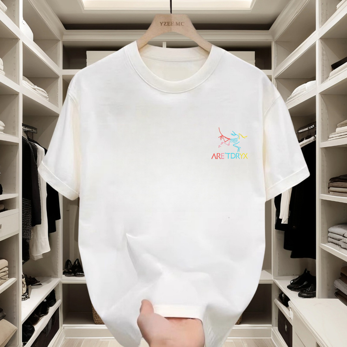 專供海外批發~重磅純棉短袖t恤男女同款夏季潮流寬鬆百搭情侶上衣