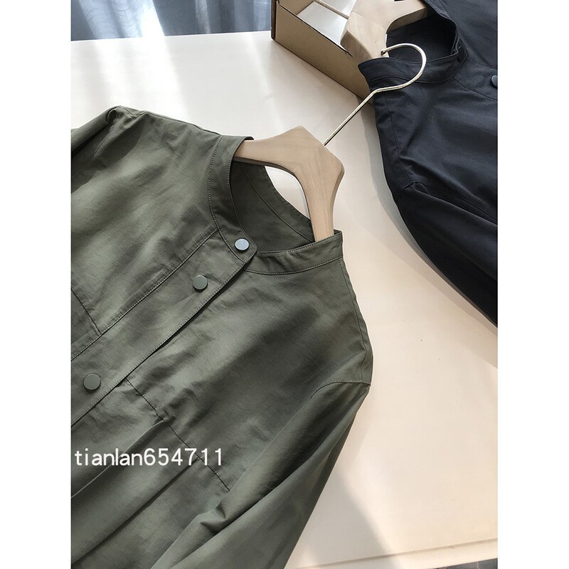 The Taste Is Very Authentic, Very Designer! ! Japanese Style Stand-Up Collar Slightly Wide Jacket Pinch Pleated Casual Short Jacket 018
