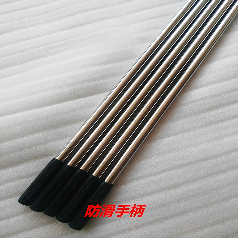 批发不锈钢伸缩杆 钓鱼抄网杆抄网头固定撑网杆  垂钓用品