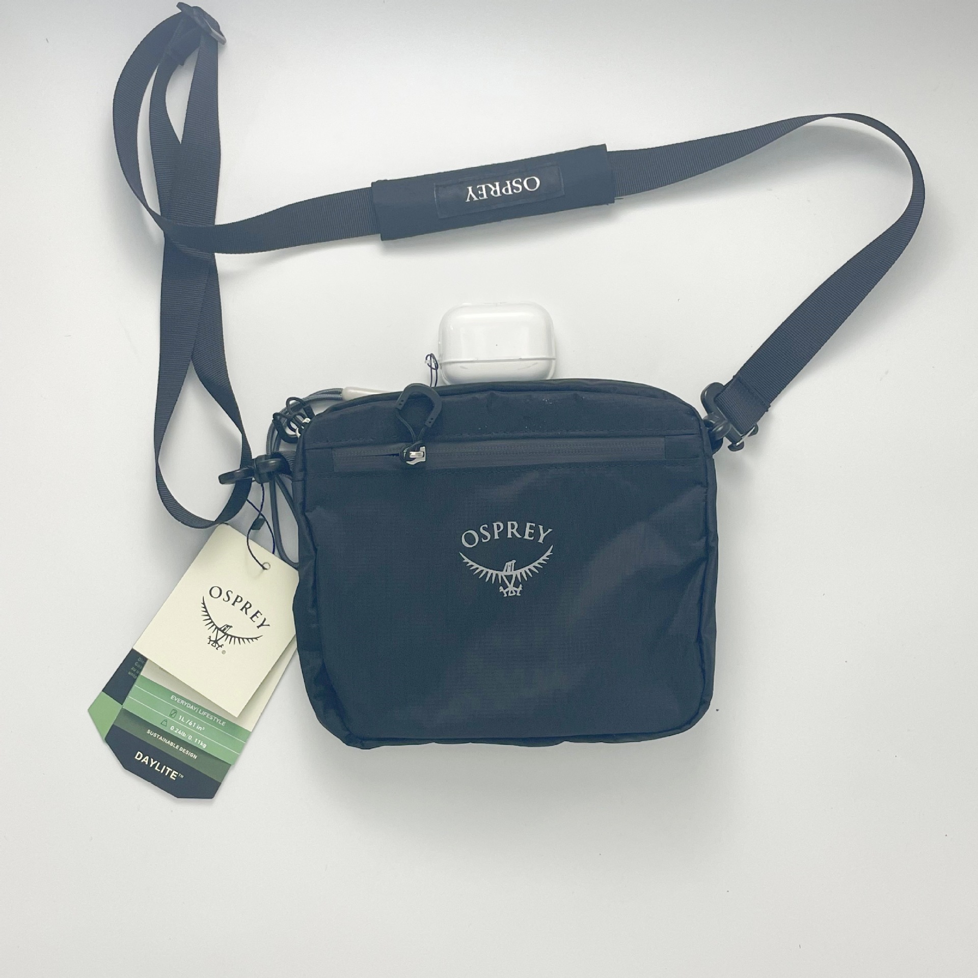 OSPREY 캐주얼 야외 경량 어깨 가방 크로스 바디 백 유니섹스 여행 올 매치 여행 간단한 올 매치